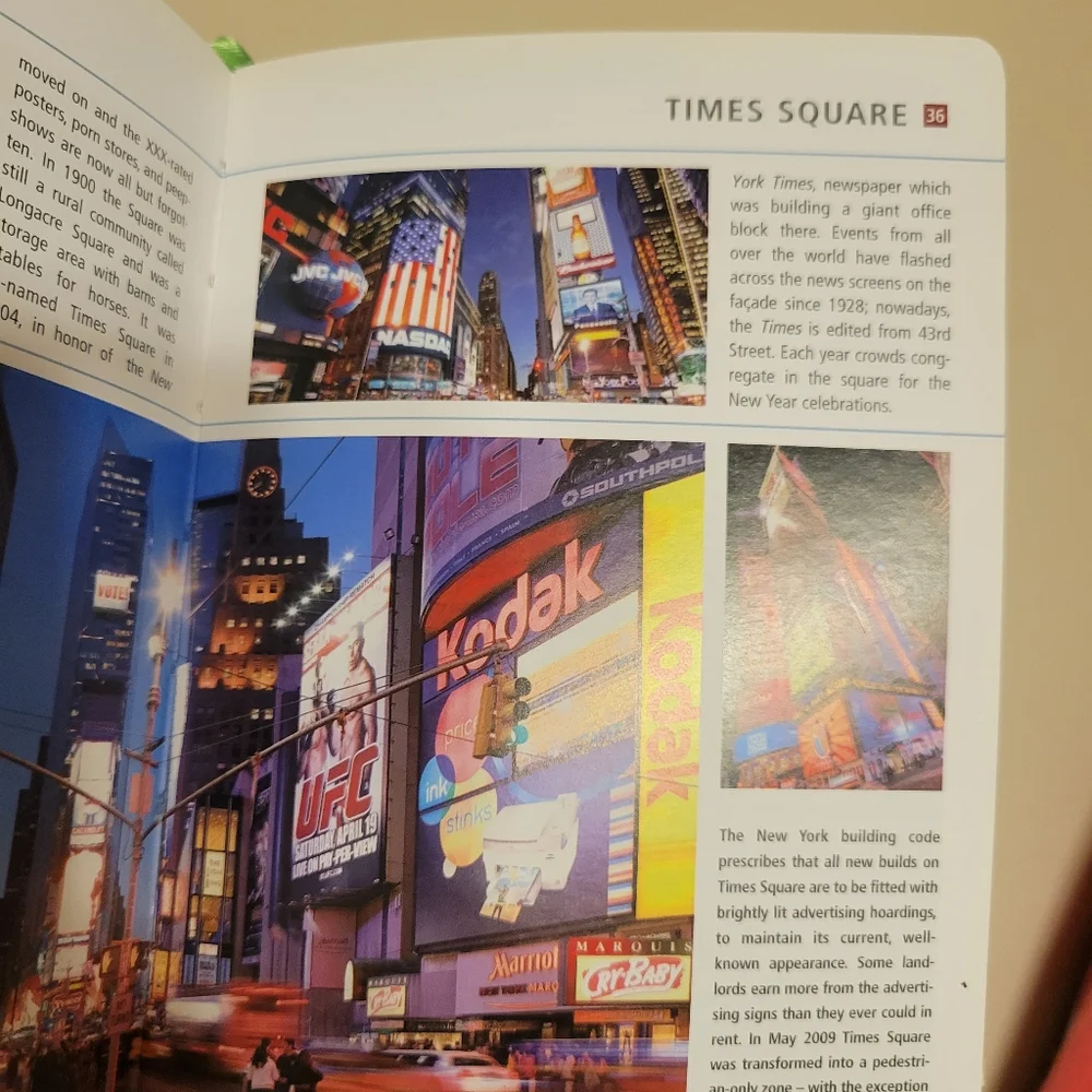 New York Travel Guide Book ~ Robert Fischer ~ Tourist Info ~ Photos ~ GUC